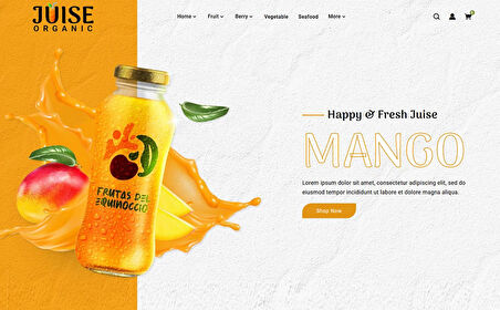 Juise Organic – Juise Store OpenCard Teması