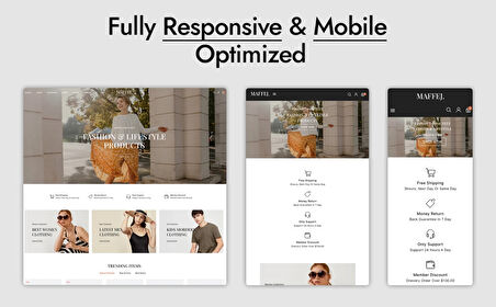 Maffej Fashion and Accessories PrestaShop Teması