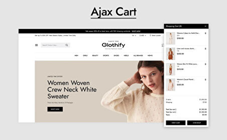 Glothify - Fashion and Apparel PrestaShop Teması