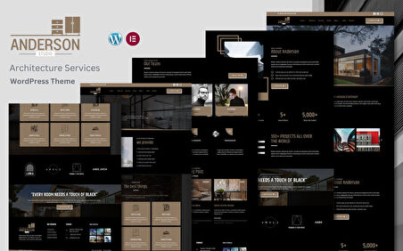 Anderson - Architecture Studio & Portfolio Wordpress Teması