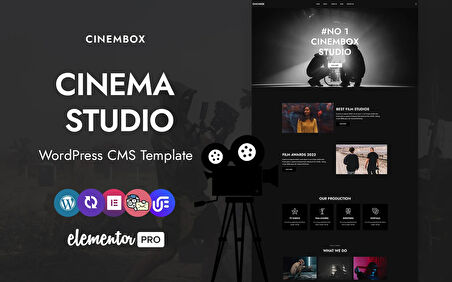 Cinembox - Cinema Studio Wordpress Teması