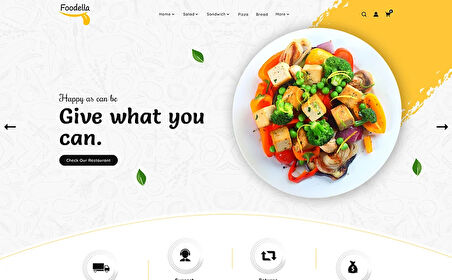Amber - Home and Bakery with Food PrestaShop Teması
