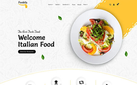 Amber - Home and Bakery with Food PrestaShop Teması