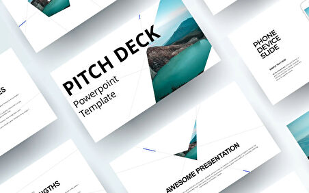 Pitch Deck Power Point Teması