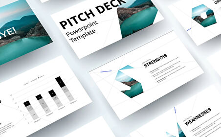 Pitch Deck Power Point Teması