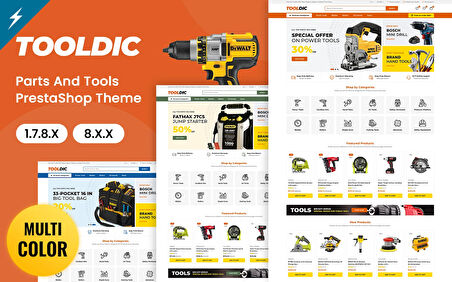 ToolDic - Tools and Auto Parts PrestaShop Teması