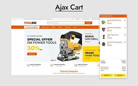 ToolDic - Tools and Auto Parts PrestaShop Teması
