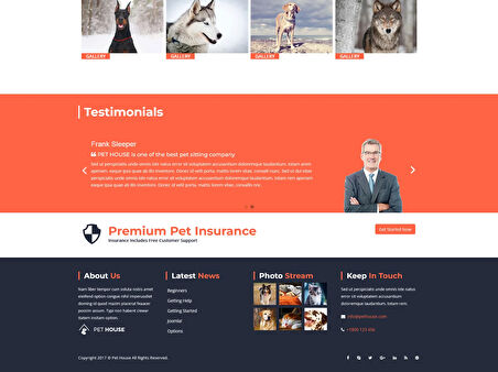 Pet House - Pet Care Service Joomla Teması