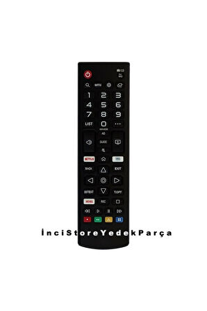 LG 3D NETFLIX Uyumlu  AMAZON HY 8022 Televizyon Kumandası TV LCD LED Kumanda