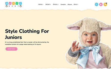 Magic - Baby Cloths OpenCard Teması