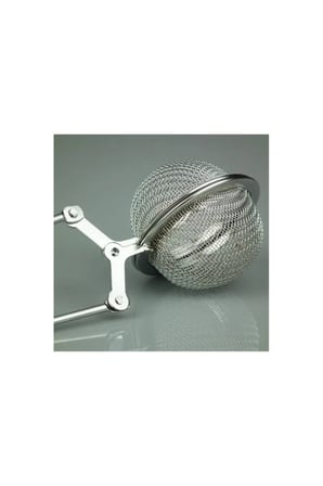 1 Adet Bitki Çayı Demleme Süzgeci – İnce Delikli Paslanmaz Çelik Süzgeç, Ergonomik Geniş Kulp, Herbal Tea Infuser