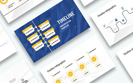 Timeline Presentation Power Point Teması