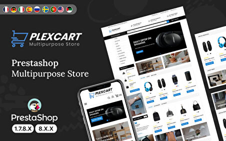 Plexcart - Electronics Mega Store PrestaShop Teması