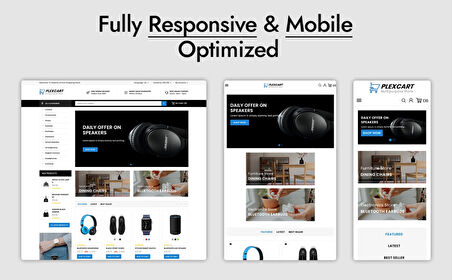 Plexcart - Electronics Mega Store PrestaShop Teması
