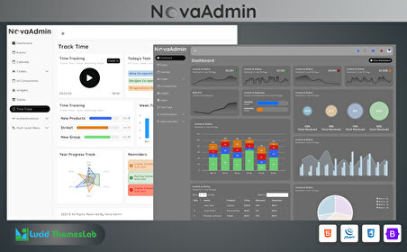 Nova Admin - HTML and bootstrap5 Generic Multipurpose Admin Teması