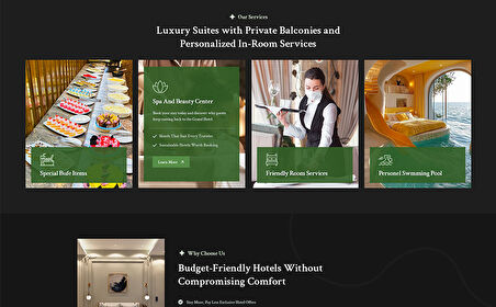 Suilo - Hotel Booking and Resort Service PSD Teması