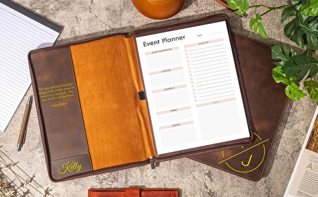 CANVA and MS Word Event Planner Teması