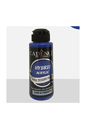 Hybrid Akrilik Multisurfaces Boya H-038 Ultramarin Mavi 120 ml