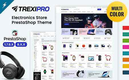 Trexipro - Electronics and Mega Store PrestaShop Teması
