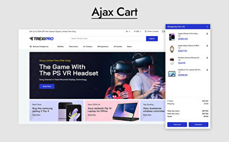 Trexipro - Electronics and Mega Store PrestaShop Teması