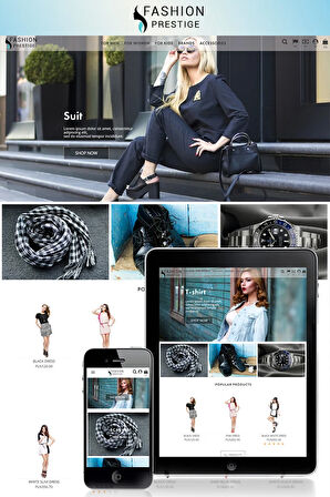 Prestige - Fashion PrestaShop Teması