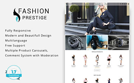 Prestige - Fashion PrestaShop Teması