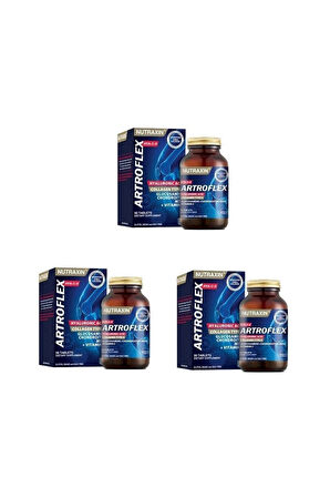 Normal Kolajen Oluşumuna Katkıda Bulunan Artroflex Hya C-ıı 90 Tablet*3