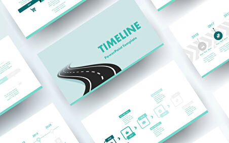 Timeline Power Point Teması