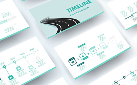 Timeline Power Point Teması