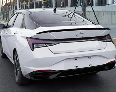 ELANTRA 2021+İ.İN UYUMLU SPOILER PIANO BLACK PARLAK SIYAH