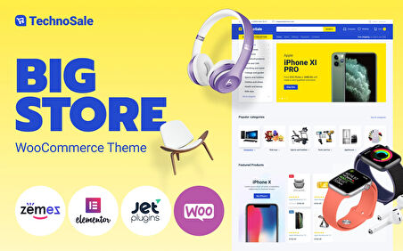 TechnoSale - Modern Online Grocery Store