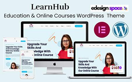 LearnHub - Education & Online Courses Wordpress Teması