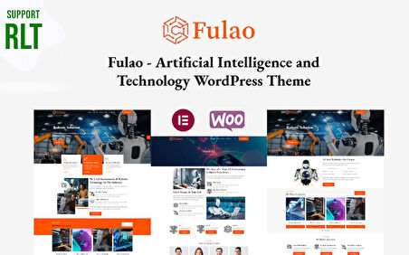 Fulao - Artificial Intelligence and Technology Wordpress Teması