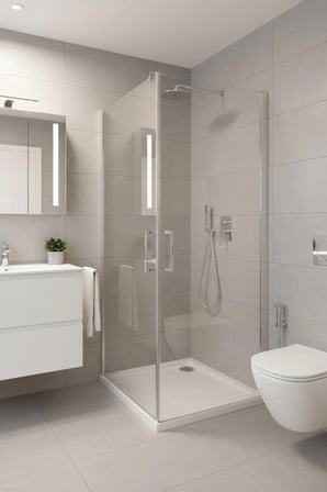 Hygge Kare Flat Duş Teknesi