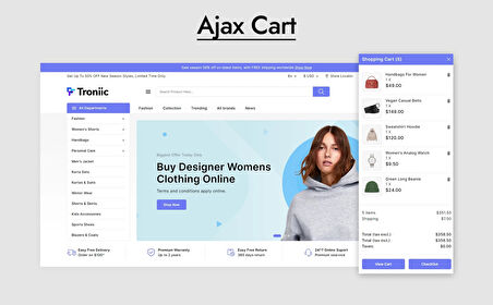 Troniic - Fashion and Clothes PrestaShop Teması