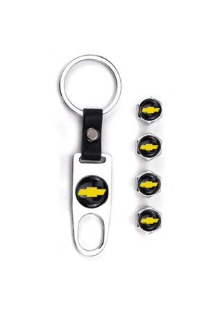 Chevrolet Epica Paslanmaz Çelik Sibop Kapağı Ve Anahtarlık Seti Krom Renk