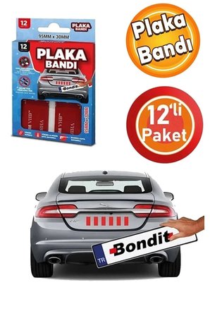 Plaka Yapıştırma Bandı Otomobil Motosiklet Kamyon Plaka Yapıştırma Araç Plaka Güçlü Yapıştırıcı