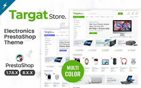 Targat - Electronics and Mega Shop PrestaShop Teması