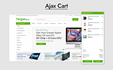Targat - Electronics and Mega Shop PrestaShop Teması