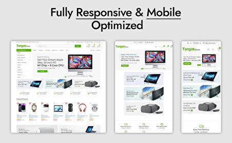 Targat - Electronics and Mega Shop PrestaShop Teması