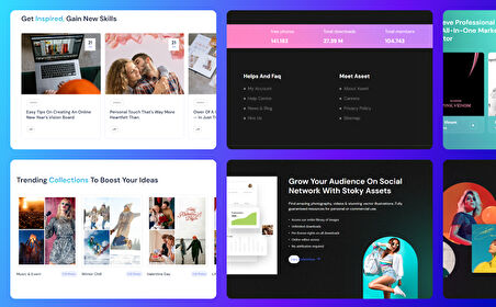 Markety - Digital Marketplace HTML&CSS Teması