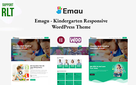 Emagu - Kindergarten Education Wordpress Teması