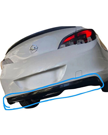 Opel Astra J Sedan Difüzör (Plastik) (( PARLAK SİYAH ))