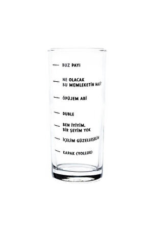 Ölçü Rakı Bardağı