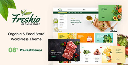 Freshio - Organic, Food Store PrestaShop Teması