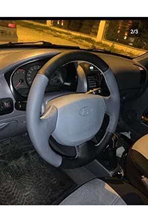 Hyundai Accent Admire 2000-2006 Araca Özel Direksiyon Kılıfı