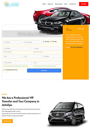 VIP Transfer - Tur - Rent a car - Tamirhane Teması