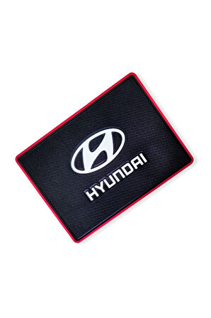 Hyundai Nakışlı 5 Parça Siyah Oto Halı Paspas | Hyundai Siyah Polar Araç Yastık & Oto Aksesuar