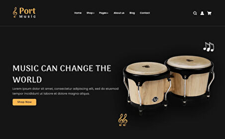 Fury - Music and Game PrestaShop Teması