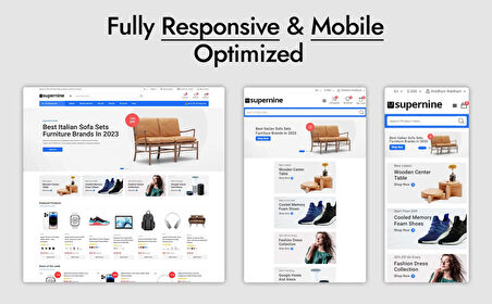 Supernine - Multipurpose Mega Shop PrestaShop Teması